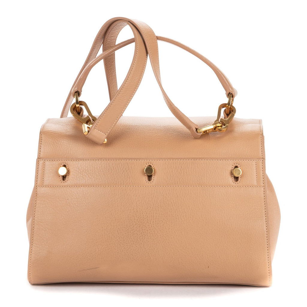 Saint Laurent Grain Calf Leather Shoulder — view 5