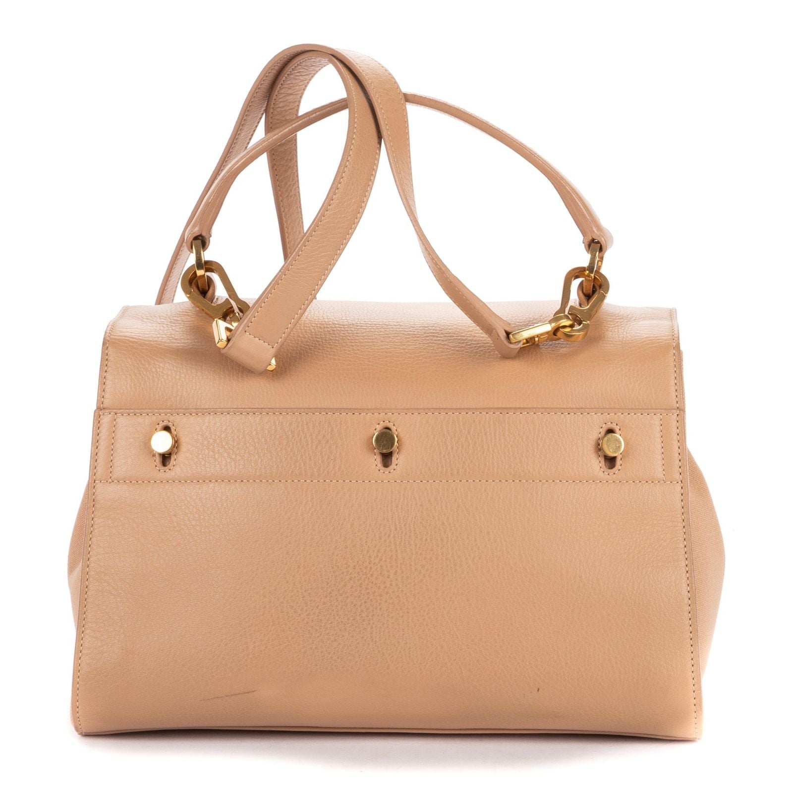 Saint Laurent Grain Calf Leather Shoulder — view 5