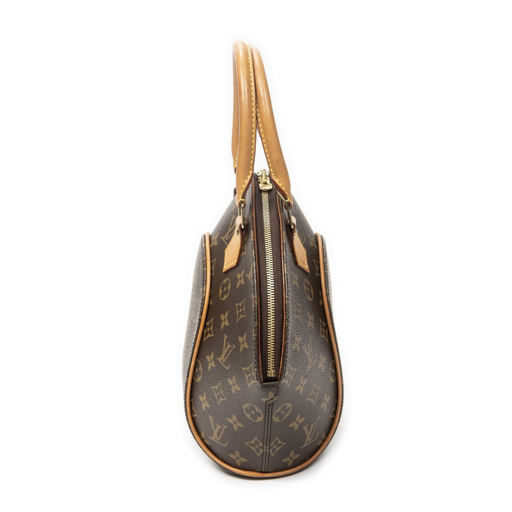 Louis Vuitton Ellipse Brown Monogram Canvas Handbag — view 4