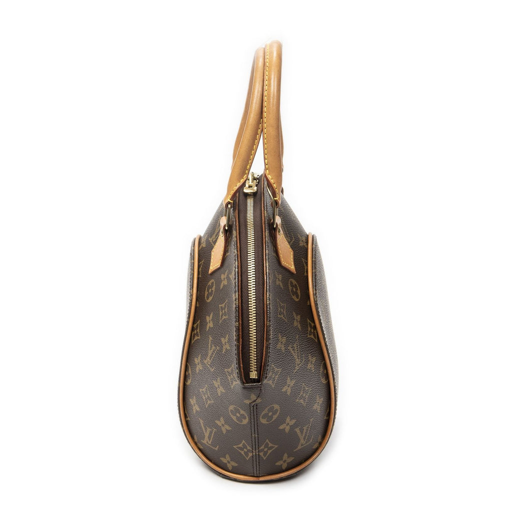 Louis Vuitton Ellipse Brown Monogram Canvas Handbag — view 3