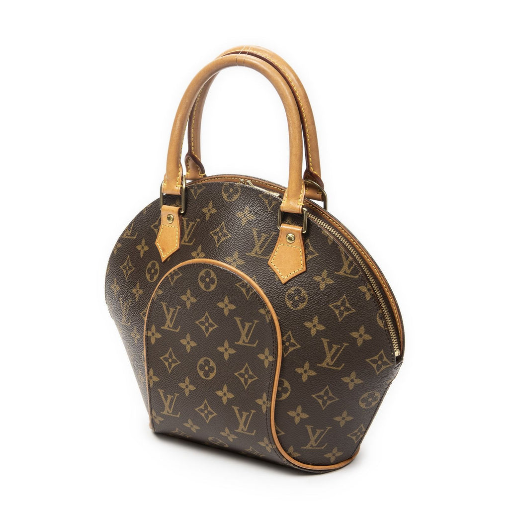 Louis Vuitton Ellipse Brown Monogram Canvas Handbag — view 2