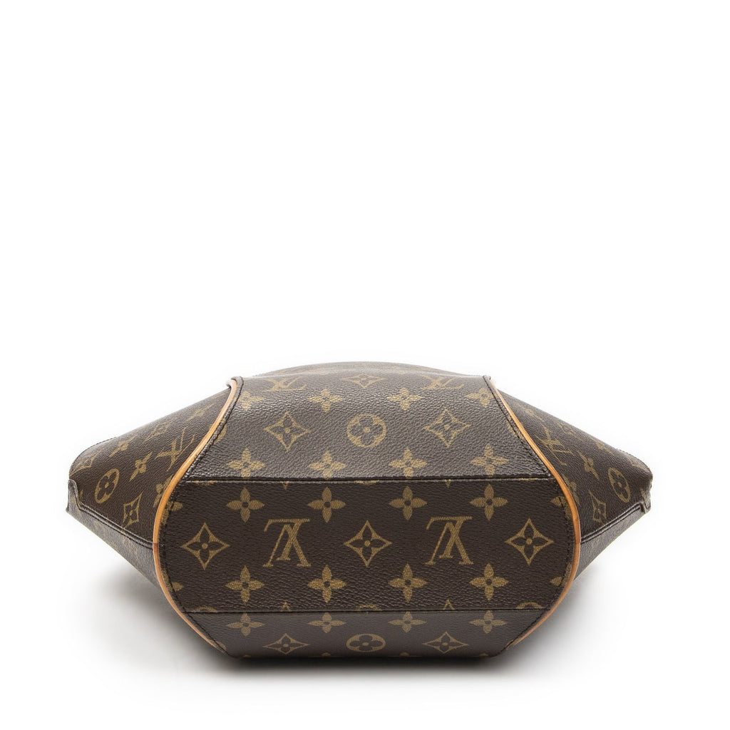 Louis Vuitton Ellipse Brown Monogram Canvas Handbag — view 6