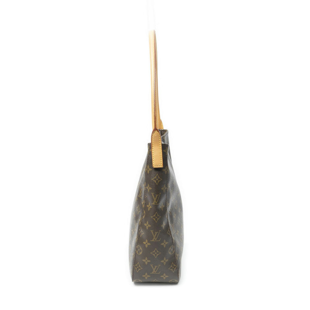 Louis Vuitton Looping Brown Monogram Canvas Shoulder — view 3