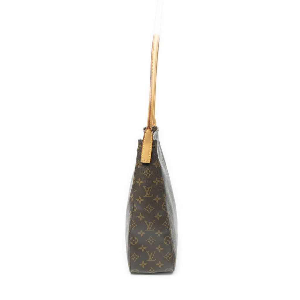 Louis Vuitton Looping Brown Monogram Canvas Shoulder — view 4