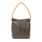 Louis Vuitton Looping Brown Monogram Canvas Shoulder — view 5