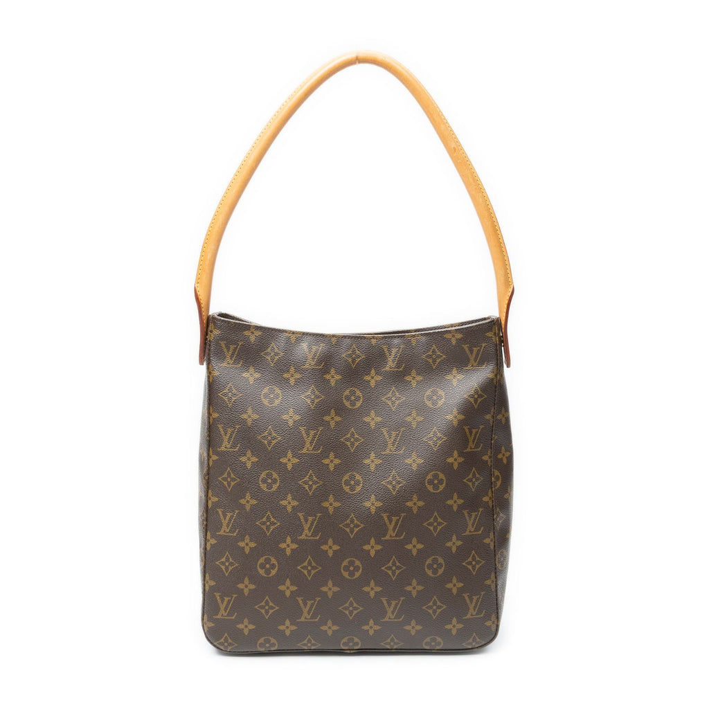 Louis Vuitton Looping Brown Monogram Canvas Shoulder