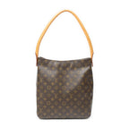 Louis Vuitton Looping Brown Monogram Canvas Shoulder