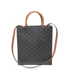 Celine Hippopotamus Tote Black Tantriomphe Canvas — view 5