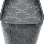 Celine Hippopotamus Tote Black Tantriomphe Canvas — view 7