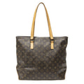 Louis Vuitton Cabas Mezzo Brown Monogram Canvas Tote