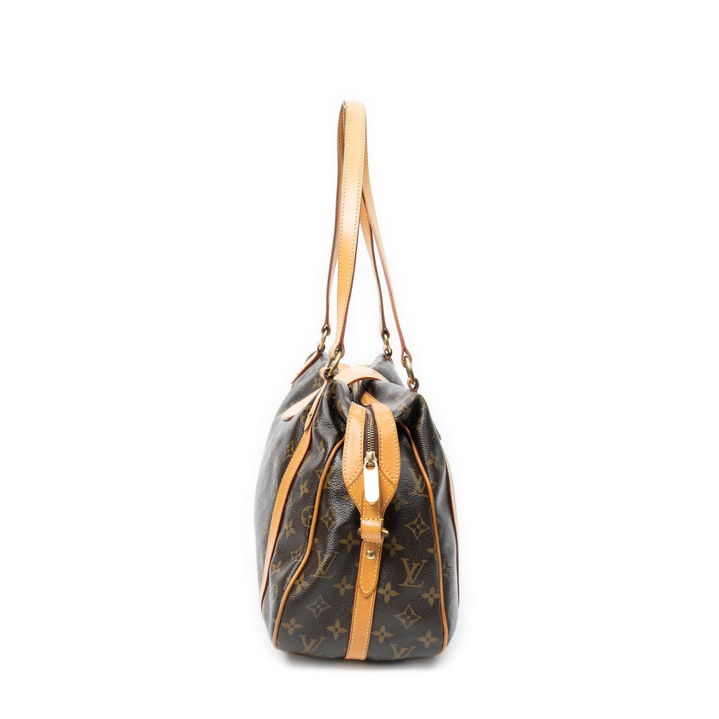 Louis Vuitton Streza Brown Monogram Canvas Shoulder — view 4