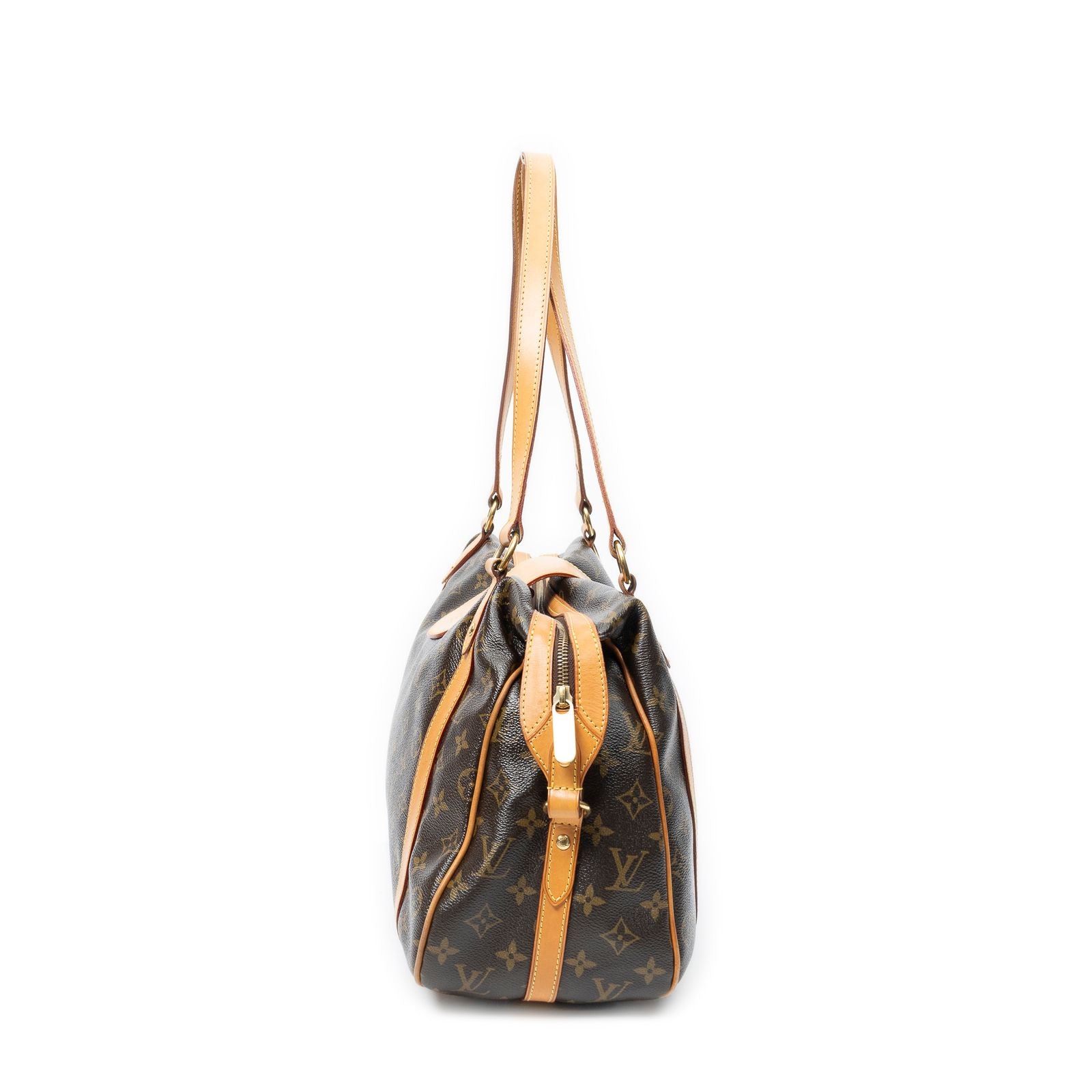 Louis Vuitton Streza Brown Monogram Canvas Shoulder — view 4