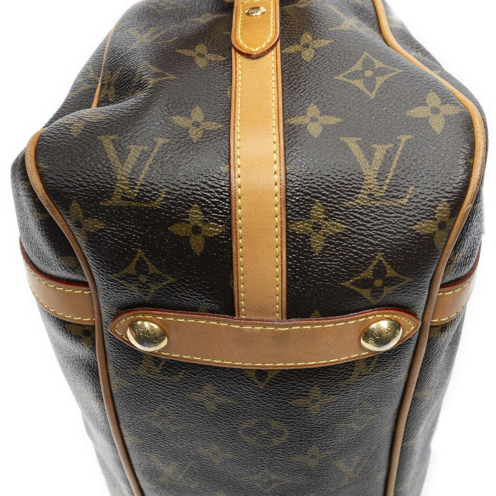 Louis Vuitton Streza Brown Monogram Canvas Shoulder — view 7