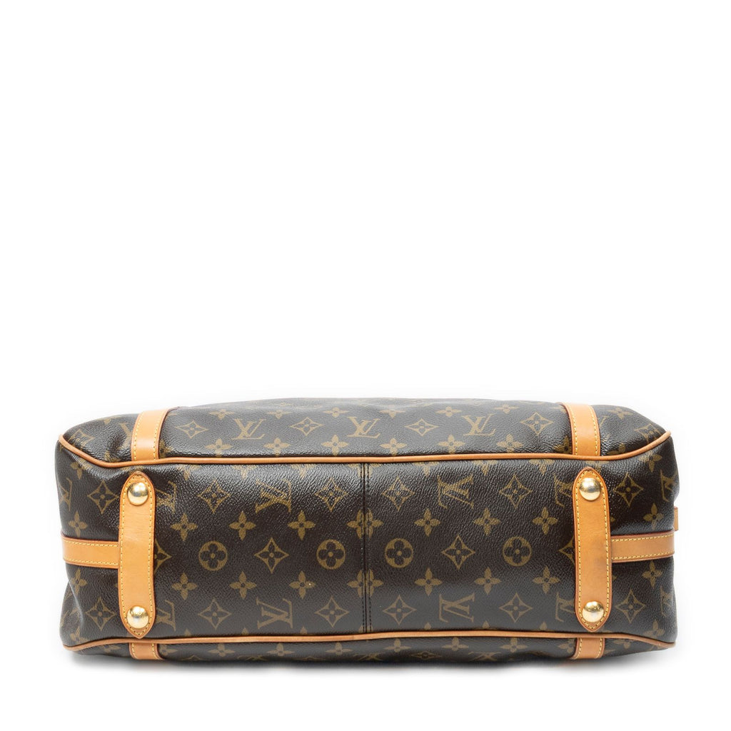 Louis Vuitton Streza Brown Monogram Canvas Shoulder — view 6