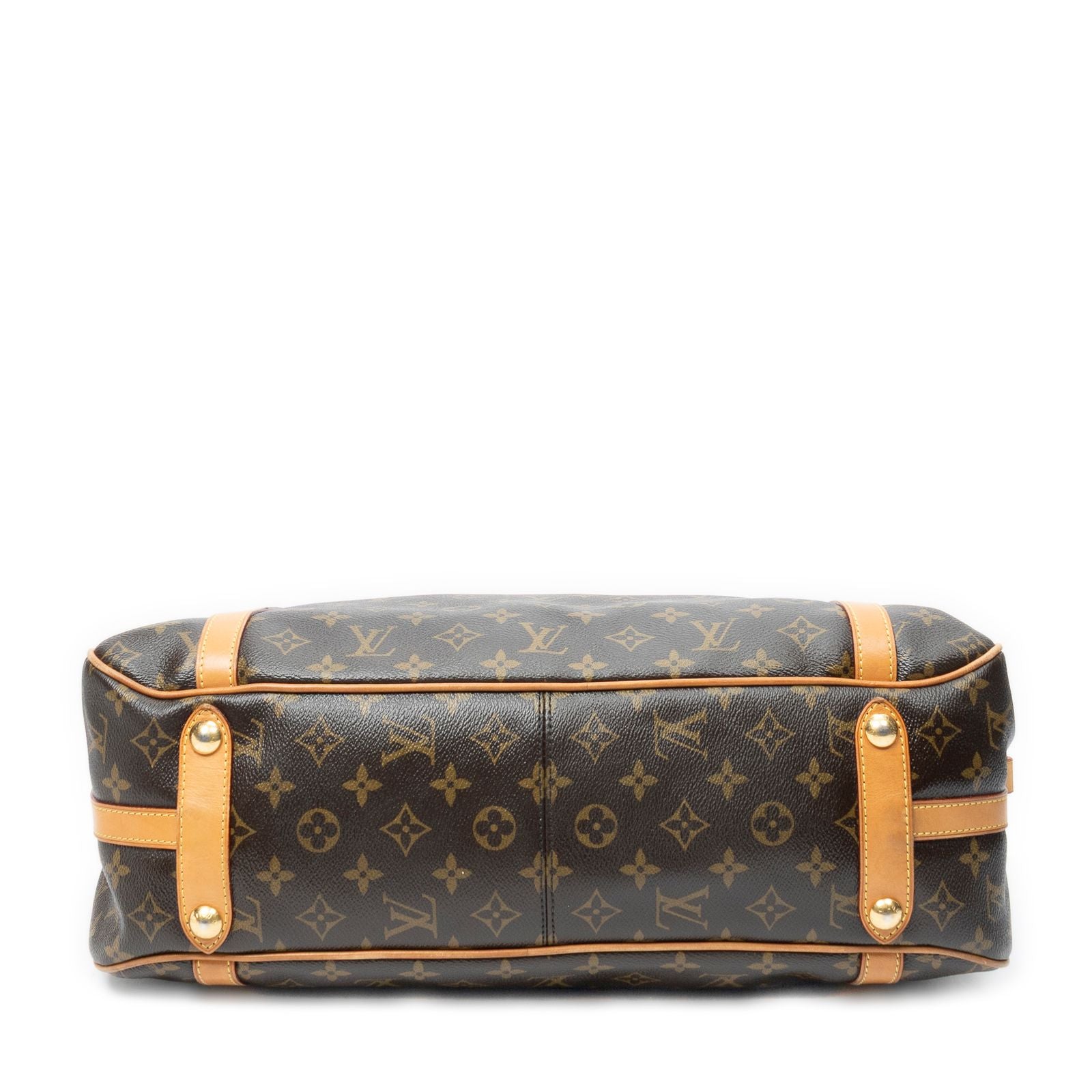 Louis Vuitton Streza Brown Monogram Canvas Shoulder — view 6