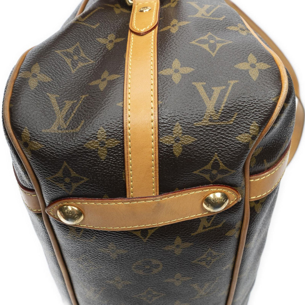 Louis Vuitton Streza Brown Monogram Canvas Shoulder — view 8