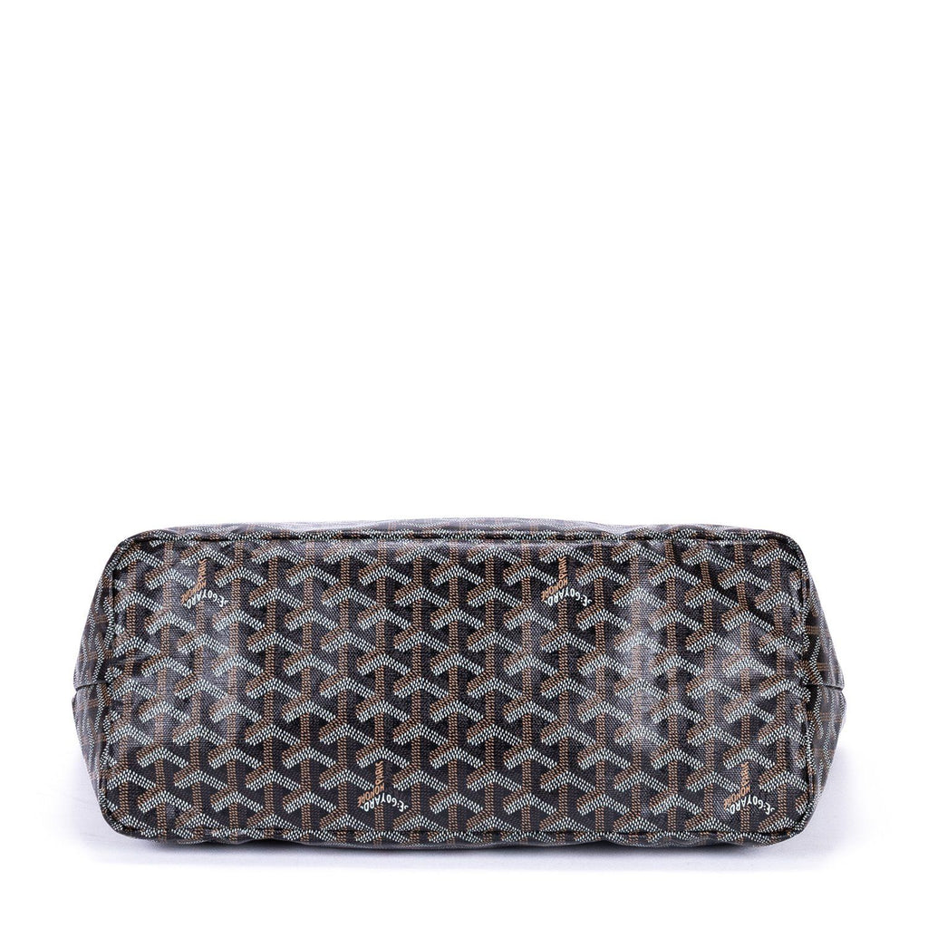 Goyard St Louis Black Brown Din Canvas Shoulder — view 6
