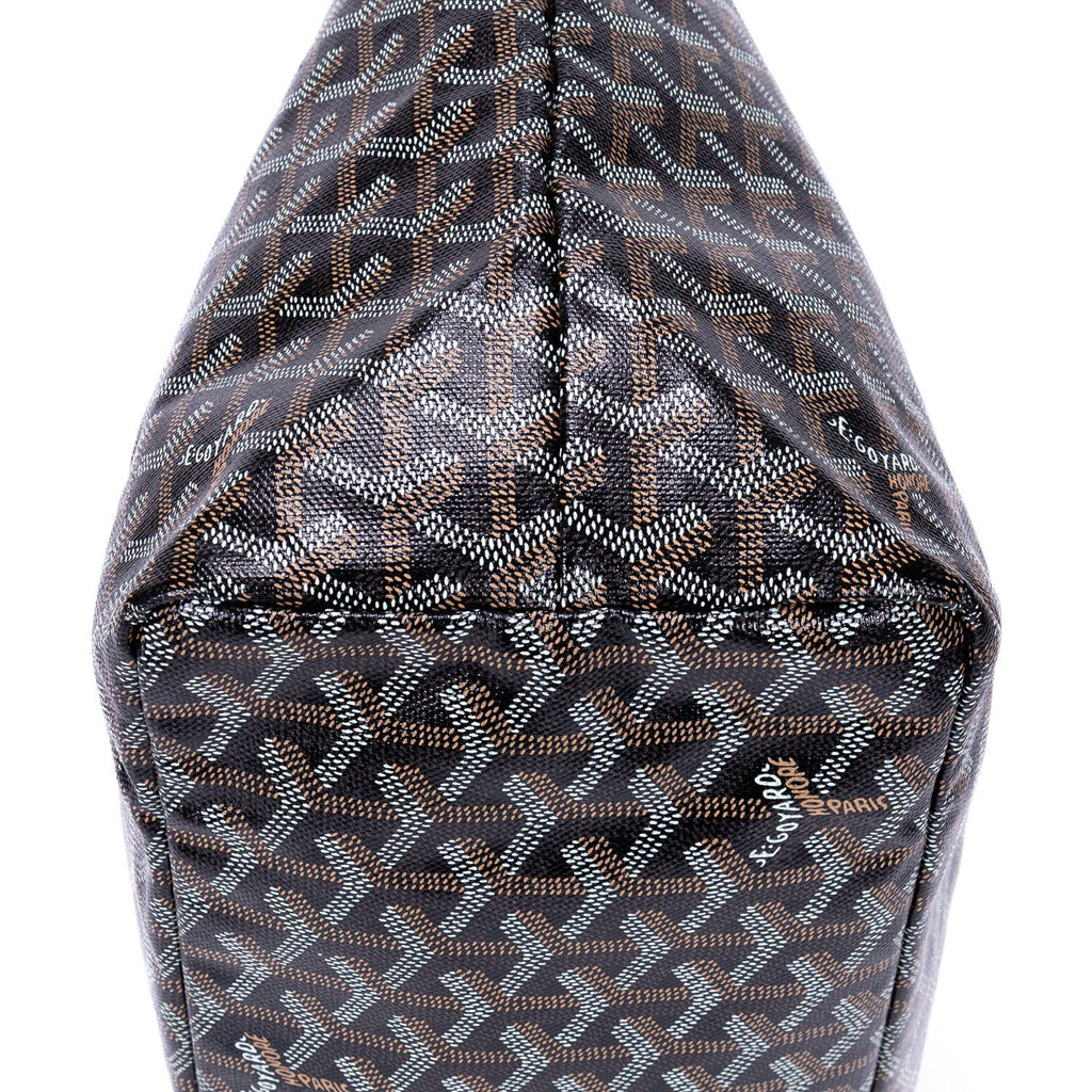 Goyard St Louis Black Brown Din Canvas Shoulder — view 8