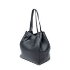 Celine Small Belt Cabas Phantom Black Grain Calf Skin Leather — view 2
