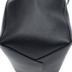 Celine Small Belt Cabas Phantom Black Grain Calf Skin Leather — view 7