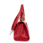 Saint Laurent Lemuz 2 Red Grain Calf Skin Leather Shoulder — view 3