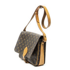 Louis Vuitton Cartouchiere Brown Monogram Canvas Shoulder — view 2