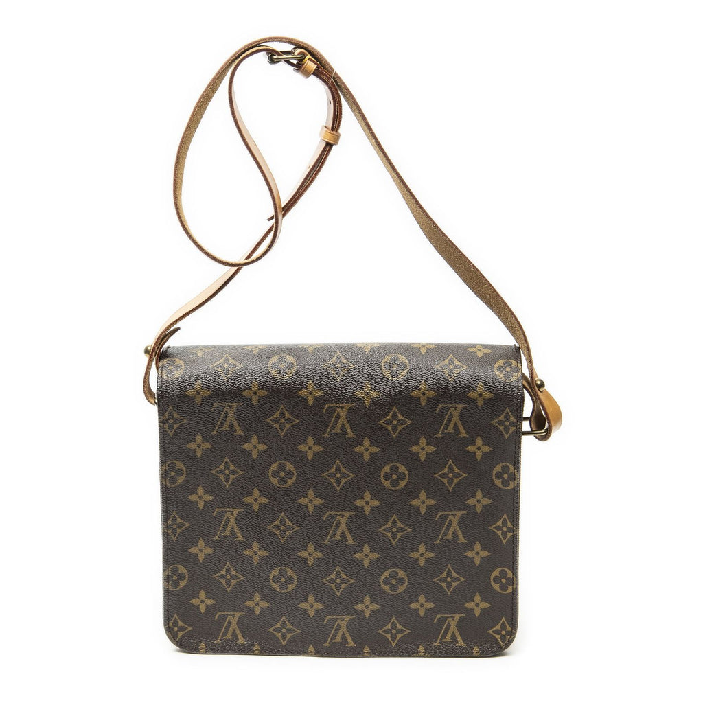 Louis Vuitton Cartouchiere Brown Monogram Canvas Shoulder — view 5