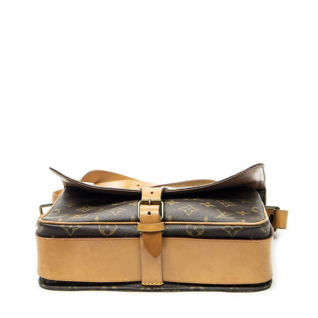 Louis Vuitton Cartouchiere Brown Monogram Canvas Shoulder — view 6
