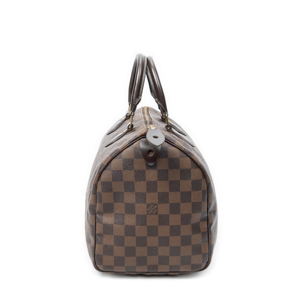 Louis Vuitton Speedy Brown Damier Ebene Handbag — view 3