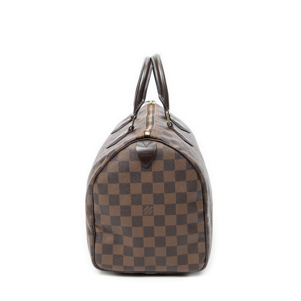 Louis Vuitton Speedy Brown Damier Ebene Handbag — view 4