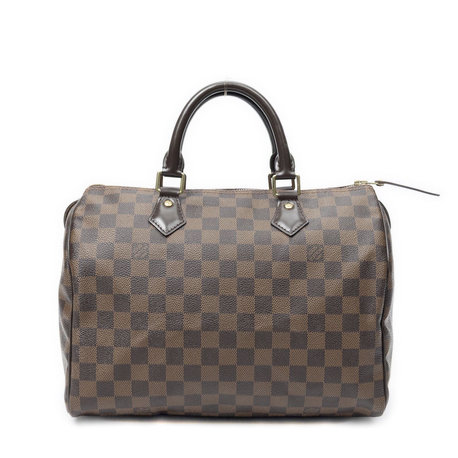 Louis Vuitton Speedy Brown Damier Ebene Handbag