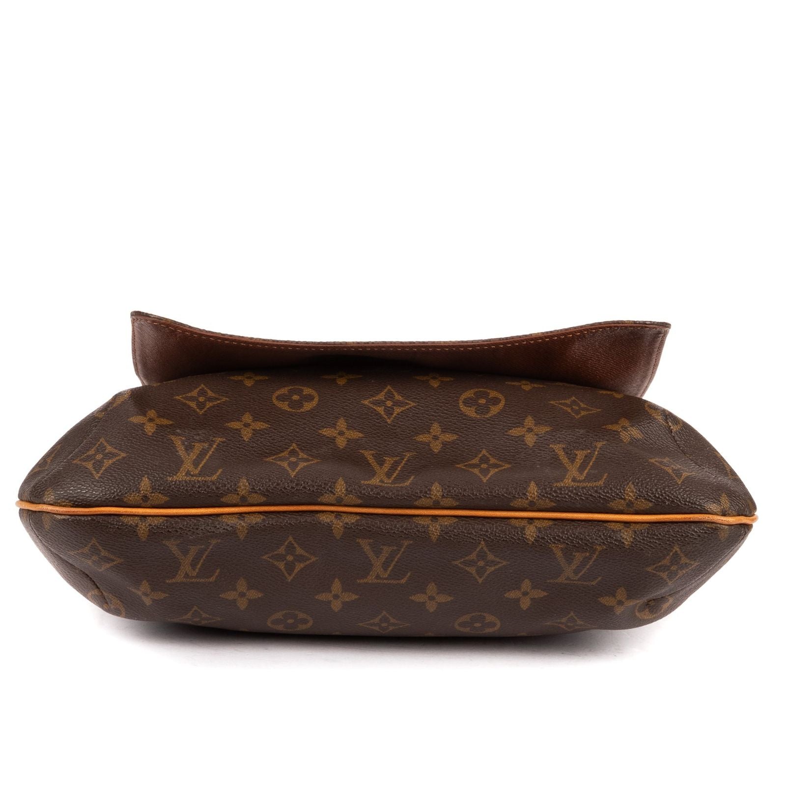 Louis Vuitton Musette Long Strap Brown Monogram Canvas Shoulder — view 6