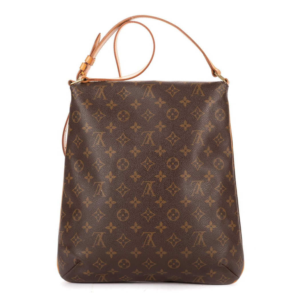 Louis Vuitton Musette Long Strap Brown Monogram Canvas Shoulder — view 5