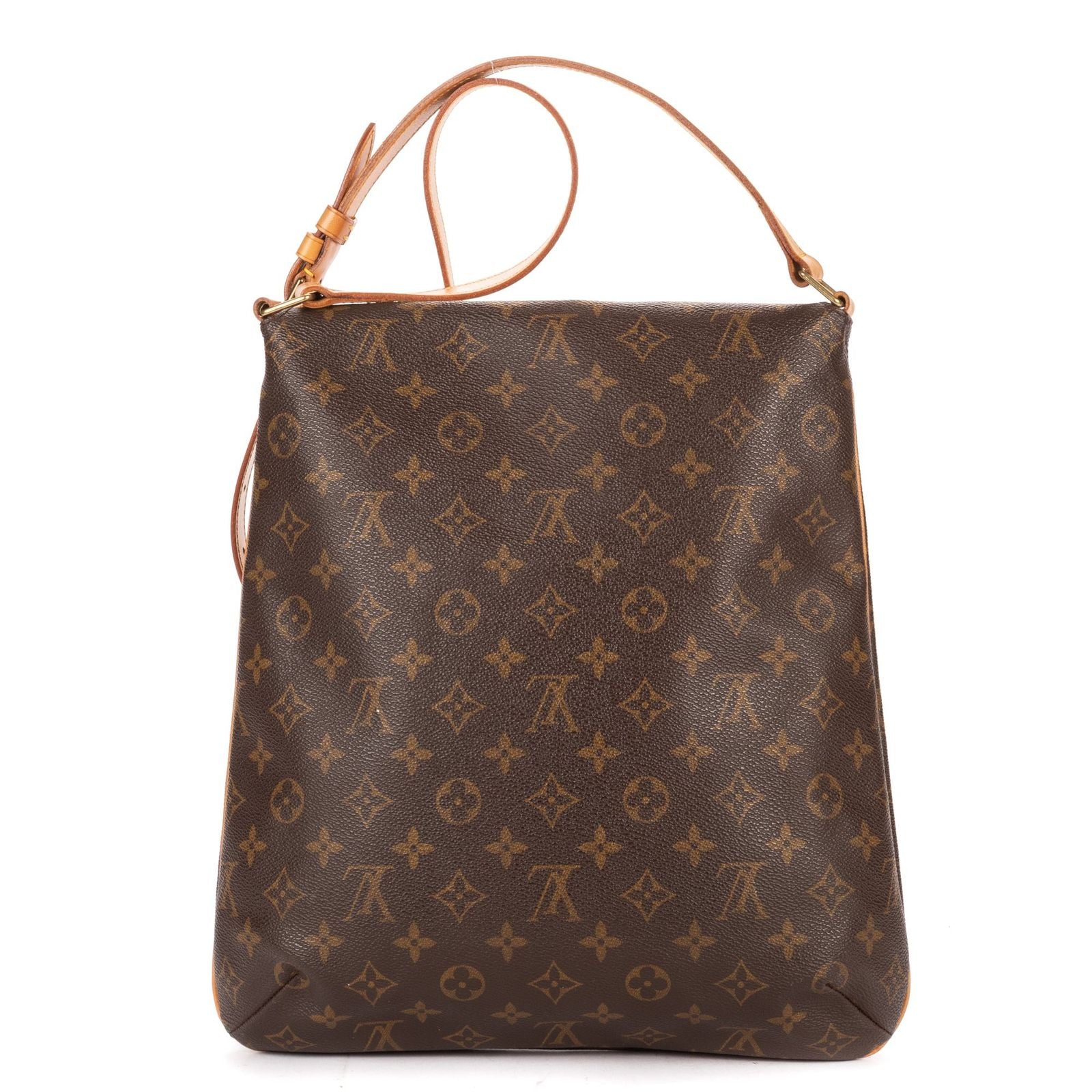 Louis Vuitton Musette Long Strap Brown Monogram Canvas Shoulder — view 5