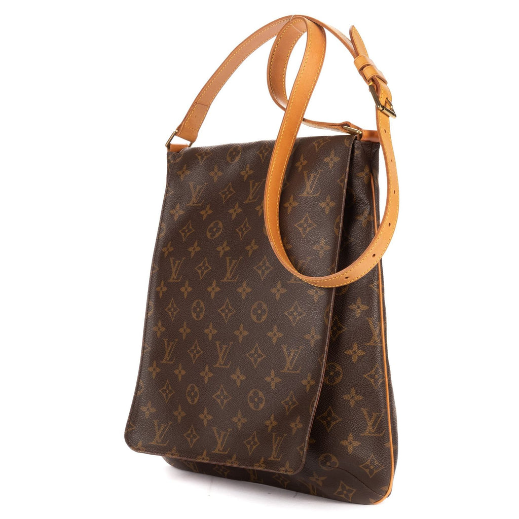 Louis Vuitton Musette Long Strap Brown Monogram Canvas Shoulder — view 2