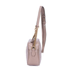 Gucci Smo le GG Marmont Chain Crossbody Beige Matelasse Chef Blanc Calfskin — view 3