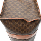 Celine Zip Shop Tote Brown Macadamia Canvas — view 7