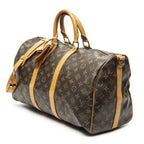 Louis Vuitton Keepall Bandouliere Brown Monogram Canvas — view 2