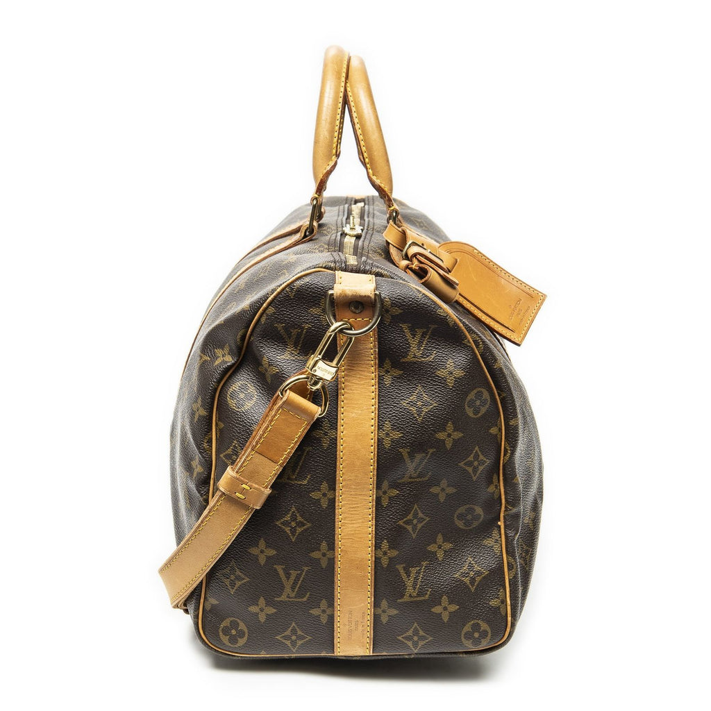 Louis Vuitton Keepall Bandouliere Brown Monogram Canvas — view 4