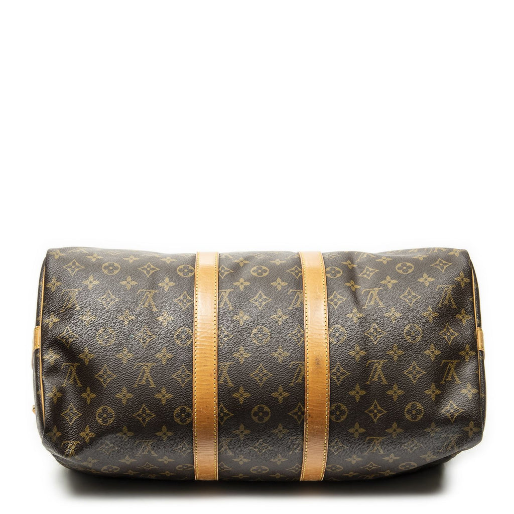 Louis Vuitton Keepall Bandouliere Brown Monogram Canvas — view 6