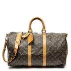 Louis Vuitton Keepall Bandouliere Brown Monogram Canvas