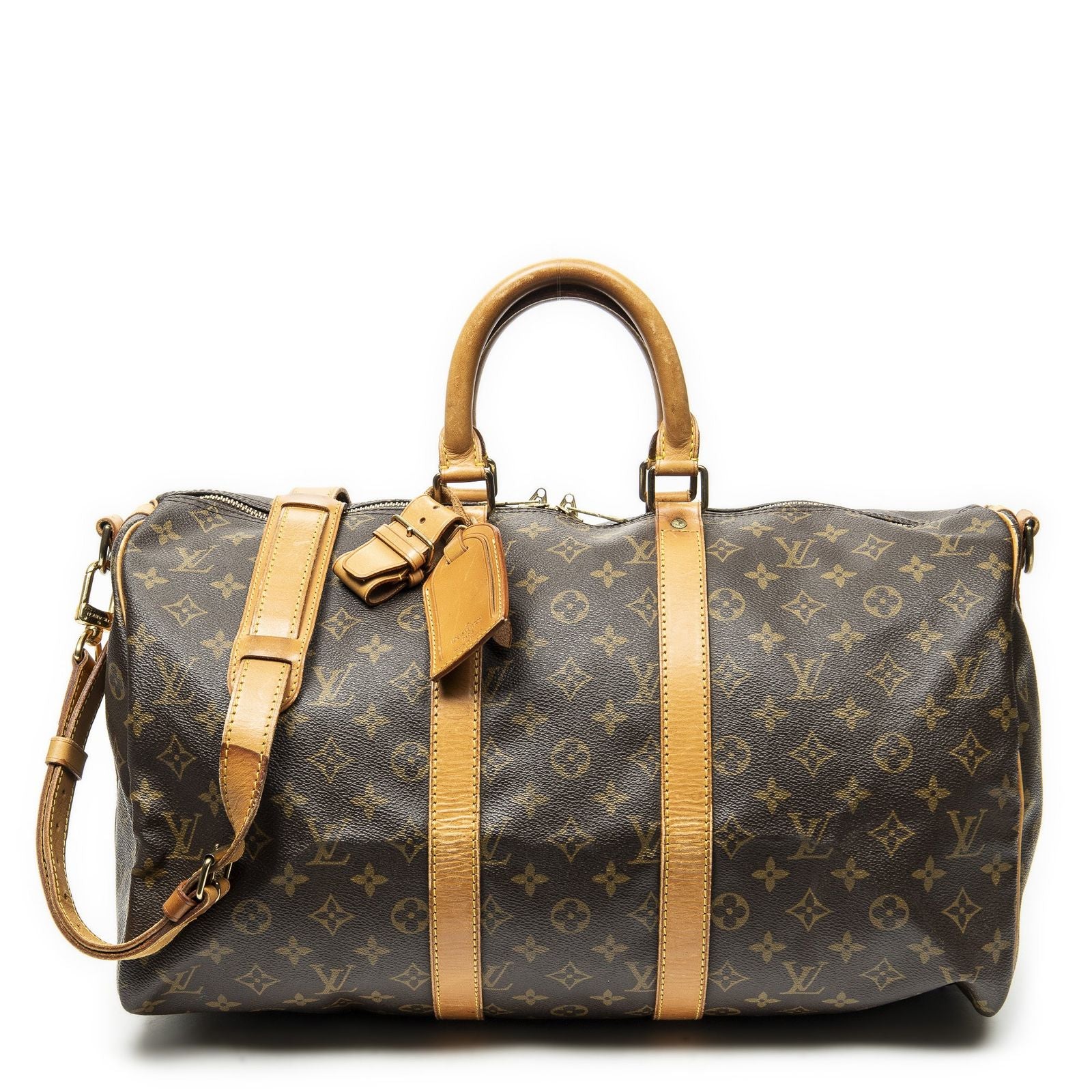Louis Vuitton Keepall Bandouliere Brown Monogram Canvas