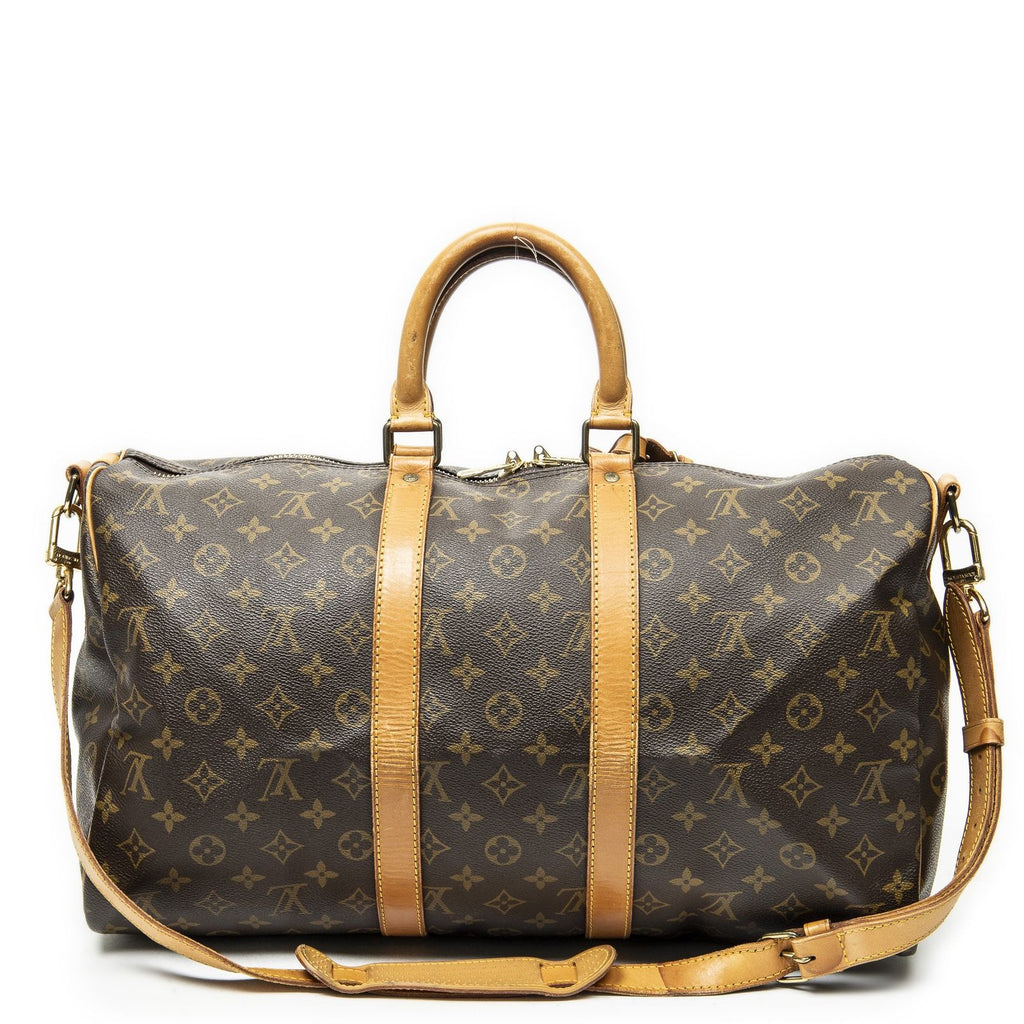 Louis Vuitton Keepall Bandouliere Brown Monogram Canvas — view 5