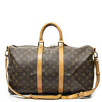 Louis Vuitton Keepall Bandouliere Brown Monogram Canvas — view 5