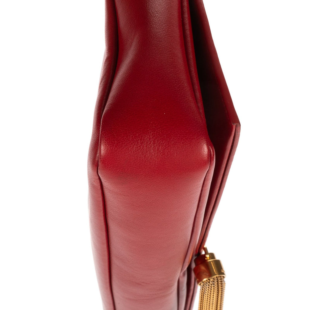 Saint Laurent Smo le Kate Crossbody Red Smooth Calfskin — view 8