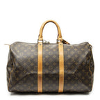 Louis Vuitton Keepall Brown Monogram Canvas — view 5