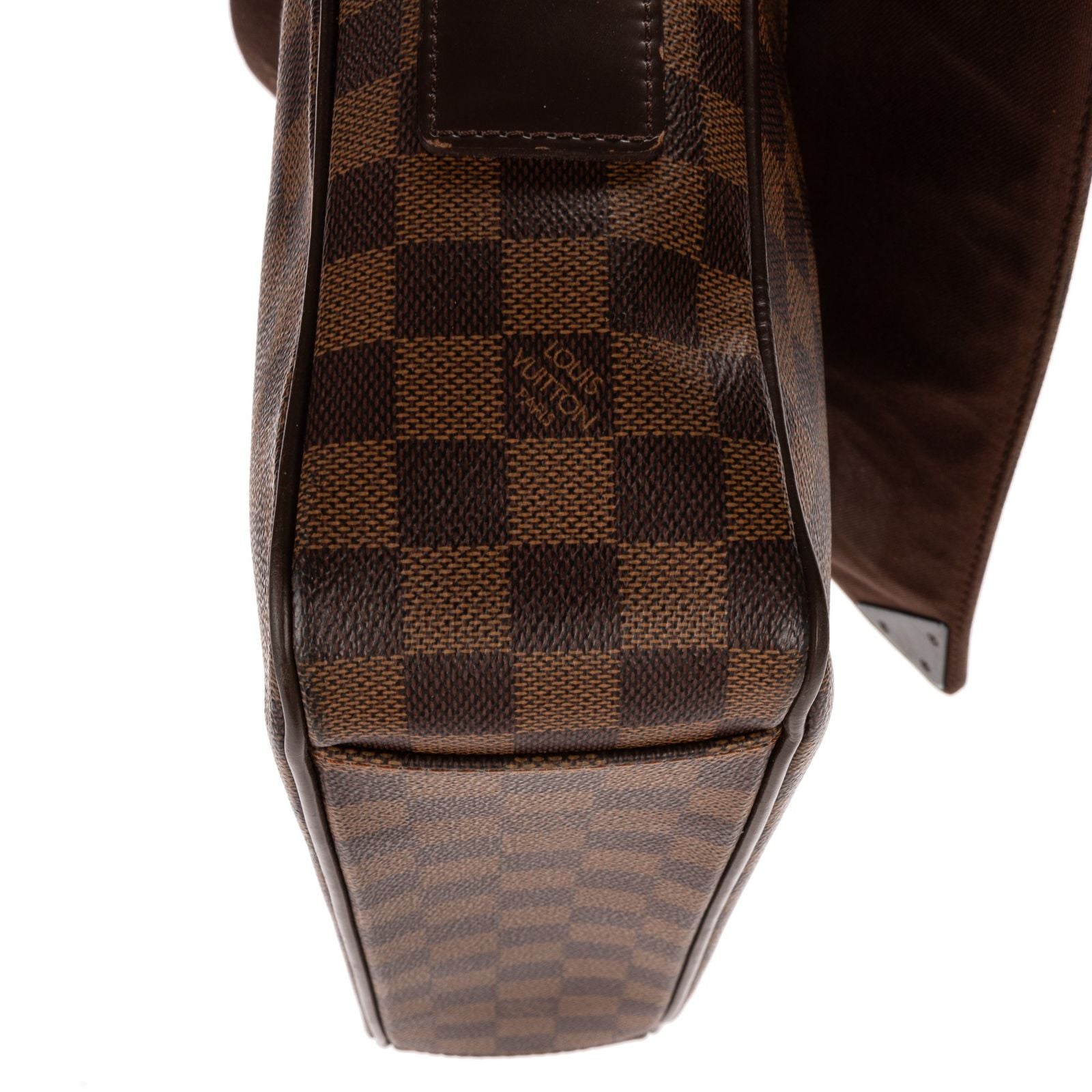 Louis Vuitton Shelton Brown Damier Ebene Shoulder — view 8