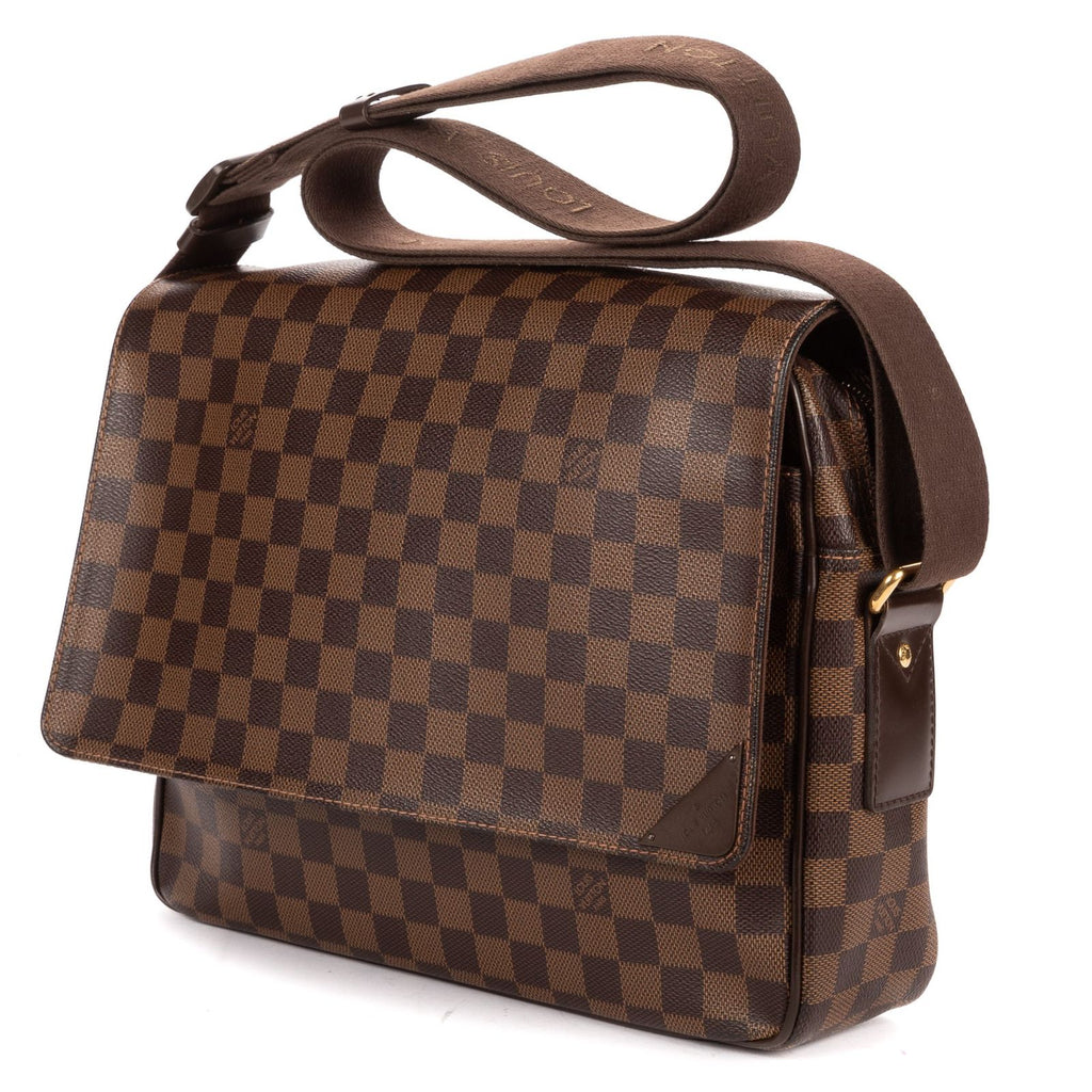 Louis Vuitton Shelton Brown Damier Ebene Shoulder — view 2