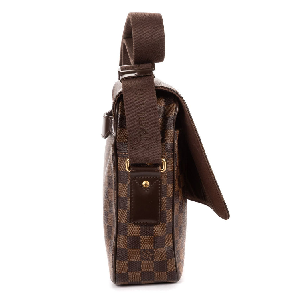 Louis Vuitton Shelton Brown Damier Ebene Shoulder — view 4