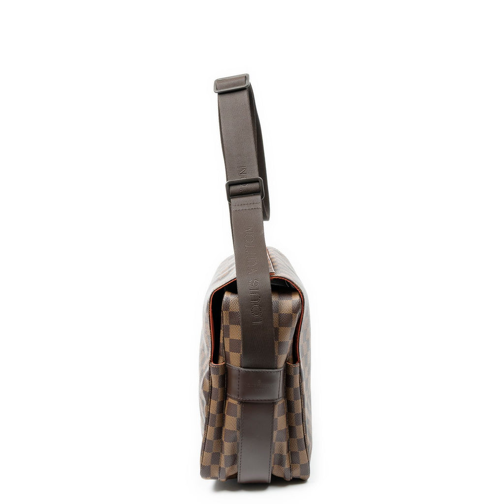 Louis Vuitton Naviglio Brown Damier Ebene Shoulder — view 3